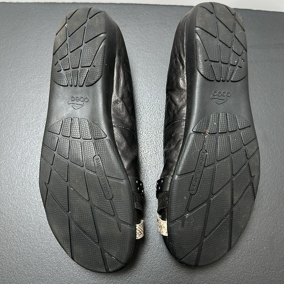 ABEO BioSystem Toni Leather Flat Studded Braided Animal Print Bands - Picture 6 of 11